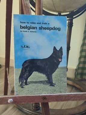how to raise and train a belgian sheepdog Vintage 1964 Paperback 📖